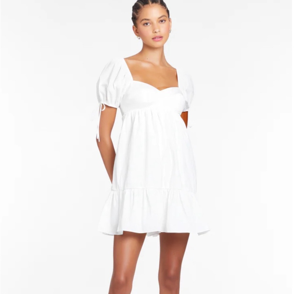 Amanda Uprichard white mini dress brand new with tags size xs no flaws